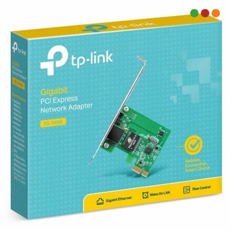 Tarjeta PCI-E Red 10/100/1000 Mb TG-3468 TP-LINK - Imagen 4