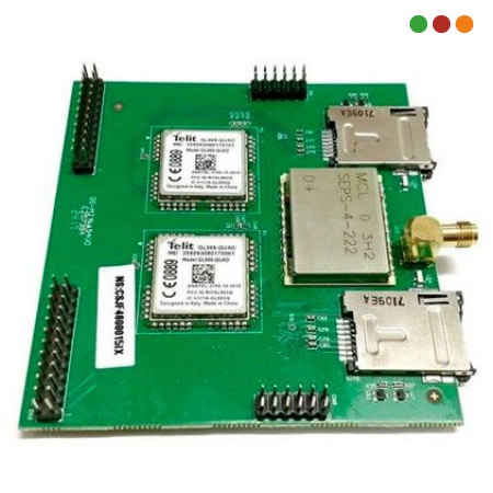Telefonia IP | UNNITI 2000/3000 - Tarjeta 4 CHIP GSM/3G | INTELBRAS