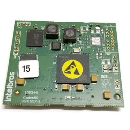 Telefonia IP | UNNITI 2000/3000 - Tarjeta Codec 60 Canales | INTELBRAS