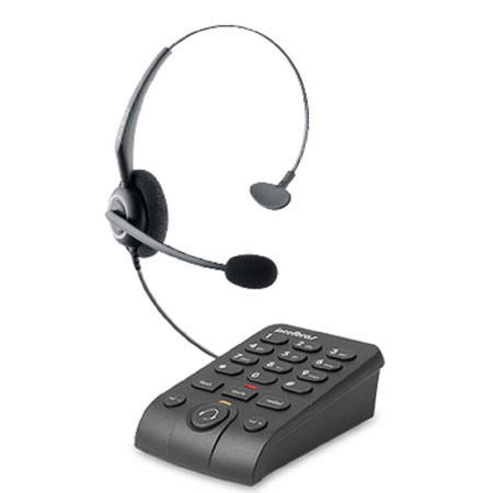 Telefonia | Call Kit HSB50 | Telefono Base Discadora + CHS55 Intelbras