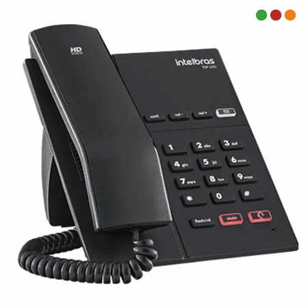 Telefonia | Telefono IP - TIP 120i | Headset RJ9 - Intelbras
