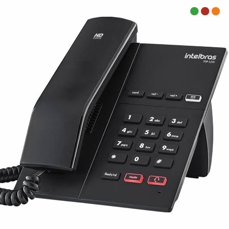 Telefonia | Telefono IP - TIP 120i | Headset RJ9 - Intelbras - Imagen 2