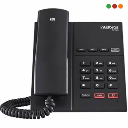 Telefonia | Telefono IP - TIP 120i | Headset RJ9 - Intelbras - Imagen 3
