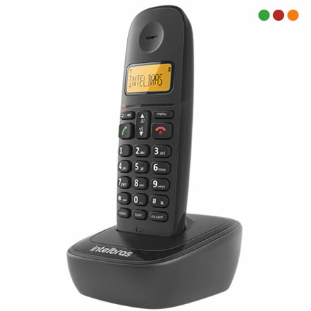 Telefonia | Telefono Inal. TS 2512 COMBO Negro | Intelbras - Imagen 2