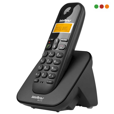 Telefonia | Telefono Inal. TS 3110 ID Negro | Intelbras - Imagen 2