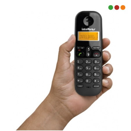 Telefonia | Telefono Inal. TS 3110 ID Negro | Intelbras - Imagen 3