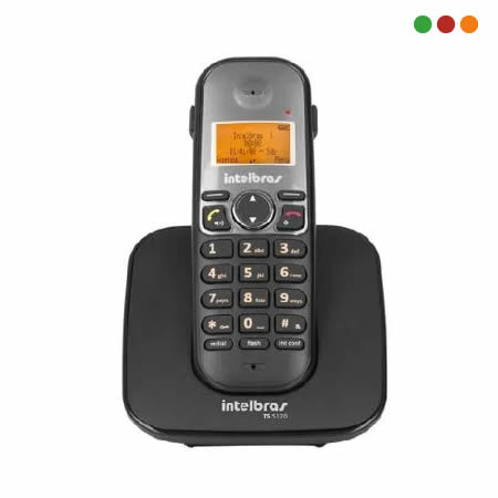 Telefonia | Telefono Inal. TS 5120 Negro / MANOS LIBRES / AURICULAR / Intelbras