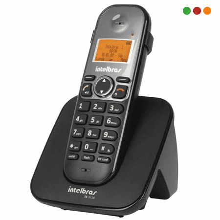 Telefonia | Telefono Inal. TS 5120 Negro / MANOS LIBRES / AURICULAR / Intelbras - Imagen 2