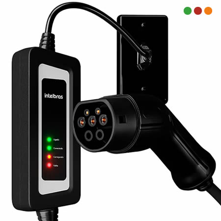 WALLBOX - Cargador Portatil | 3kW MINI | Conector Tipo 2 | CVE 3000P - INTELBRAS - Imagen 2