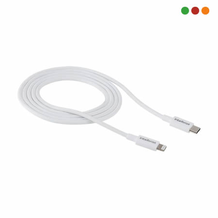 iPhone - Cable USB C a Lightning 1,2 Mts Original / PVC - EUCL 12PB | INTELBRAS - Imagen 2