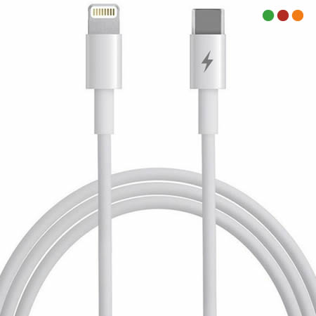 iPhone - Cable USB C a Lightning 1 Mts | Generico