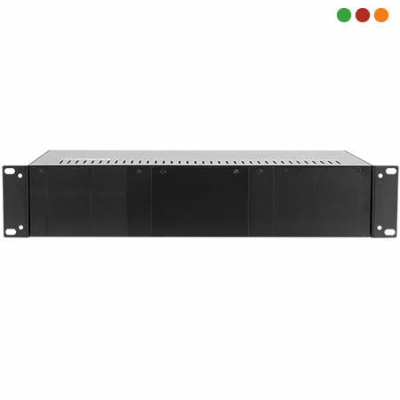 zzFIBRA - Chasis Raqueable de 14 Slots p/ Conver. De Midia - KX 1400 R INTELBRAS - Imagen 2