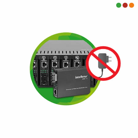zzFIBRA - Chasis Raqueable de 14 Slots p/ Conver. De Midia - KX 1400 R INTELBRAS - Imagen 4