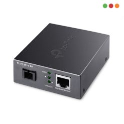 zzFIBRA - Conversor Midia GIGA WDM Monoimodo 20 KM | FC311B-20 | TP-LINK