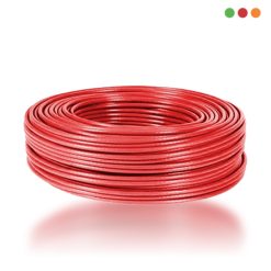 zzINCENDIO - Cable AWG20 | 2x 0,80mm | 100M | Rojo | F1020U/2 - INNOVA