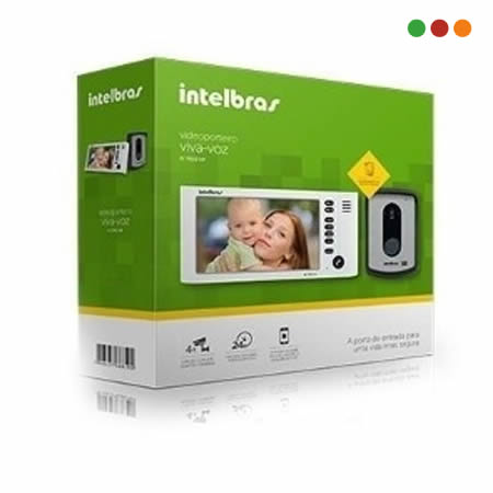 zzPorteria | Video Portero / Monitor Extra / IV7000/7010 HF IN Blanco Intelbras - Imagen 2