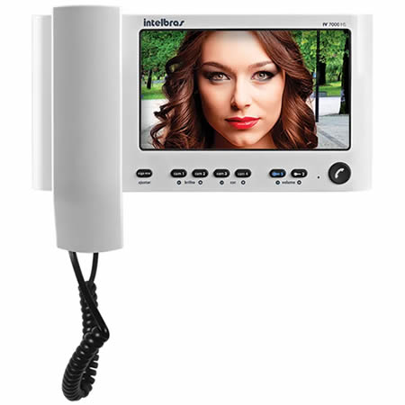 zzPorteria | Video Portero / Monitor Extra / IV7000/7010 HS IN Blanco Intelbras - Imagen 3