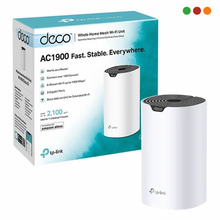 zzRed Inal - Deco S7 Mesh Wifi Ac1900 | Pack x1 |TP-LINK - Imagen 2