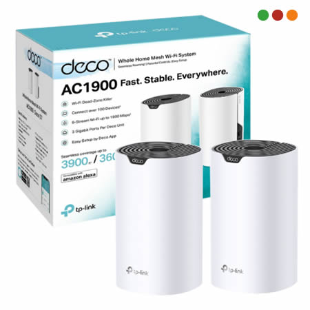 zzRed Inal - Deco S7 Mesh Wifi Ac1900 | Pack x2 |TP-LINK - Imagen 2