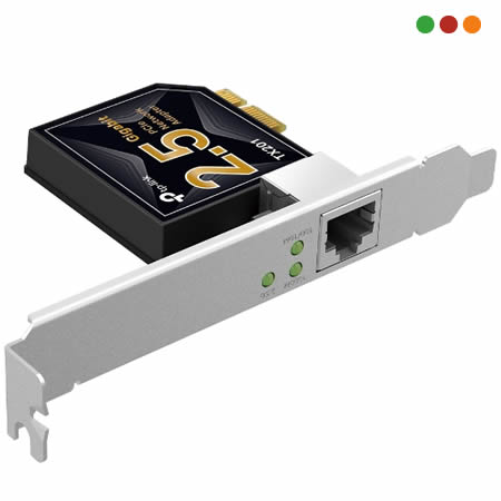 zzRed Inal - Tarjeta PCI-X Inalambrico | 2,5 Gigabits | TX201 | TP-LINK - Imagen 2