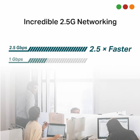 zzRed Inal - Tarjeta PCI-X Inalambrico | 2,5 Gigabits | TX201 | TP-LINK - Imagen 3
