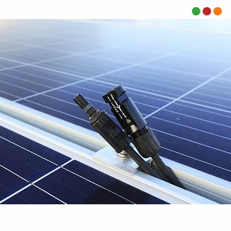 zzSOLAR - Conector P/Cable MC4 Par FM/MC 1Via 1,5kV 45A - INTELBRAS - Imagen 4