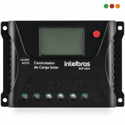zzSOLAR - Controlador de Carga - Tec. PWM - MAX 10A / ECP 1024 - INTELBRAS