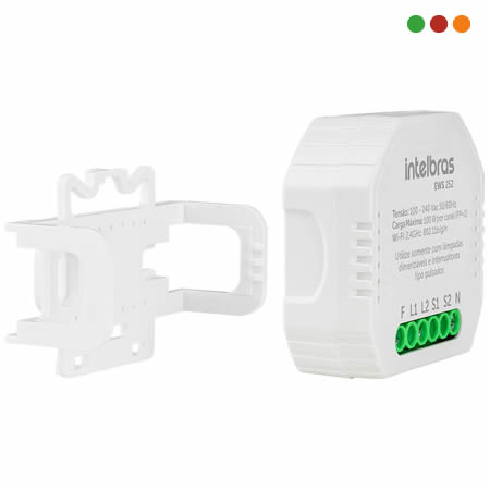 zzSmart Home | Controlador SMART WiFi | DIMMERIZABLE | EWS 252 IZY - Intelbras - Imagen 3