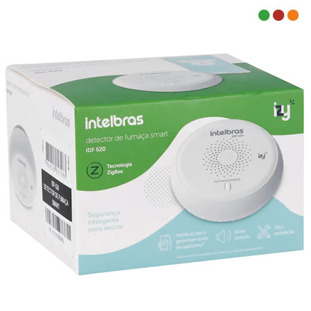 zzSmart Home | Sensor de HUMO SMART Inal. | 100 mts | IDF 620 IZY - Intelbras - Imagen 4