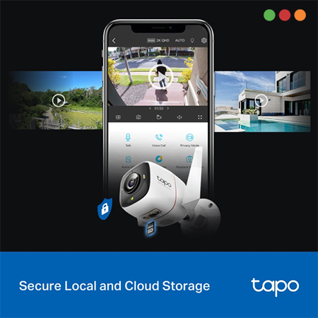 zzSmart Home | TAPO | Camara | 2 K MP Bullet F. Color | AI | C325WB - TP-LINK - Imagen 4