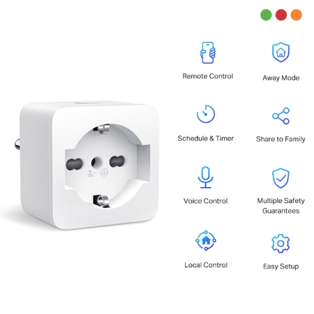 zzSmart Home | TAPO | Enchufe inteligente | Schuko | Pack x 1 | P105 - TP-LINK - Imagen 2