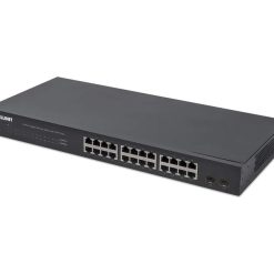 zzSwitch 24p 10/100/1000 Rackeable 2 x SFP | Intellinet