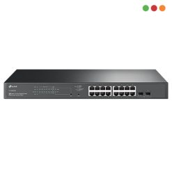 zzSwitch PoE 18p 10/100/1000 | 16 x PoE+ | 2 x SFP+ | TL-SG2218P | TP-LINK