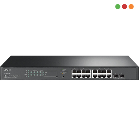 zzSwitch PoE 18p 10/100/1000 | 16 x PoE+ | 2 x SFP+ | TL-SG2218P | TP-LINK - Imagen 4